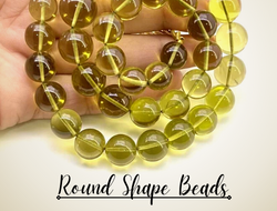 ROUND SHAPED GEMSTONE BEADS